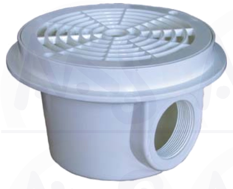 Bodenablauf für Betonbecken