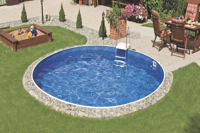 Innenfolie Swirl 5,50 x 1,20 m / 0,35 mm