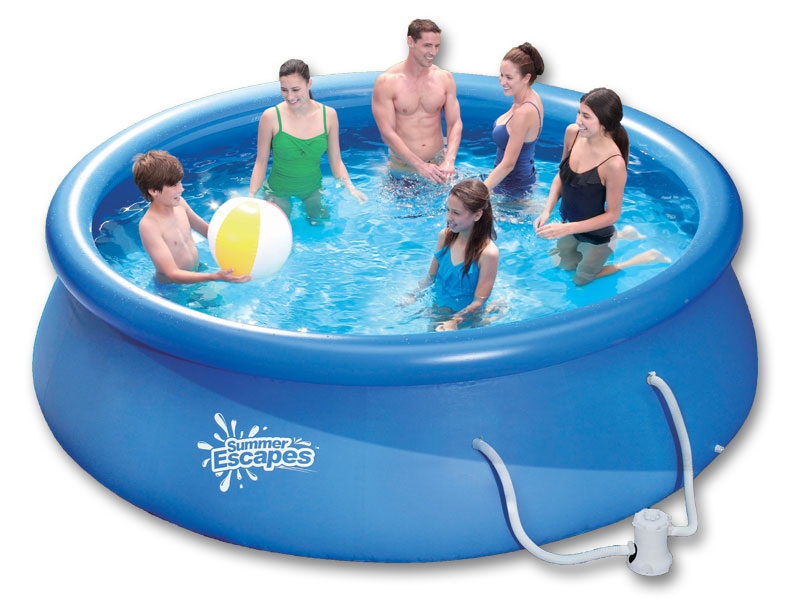 Quick-Up-Pool-Set 244 x 76 cm mit Kartuschenfilter