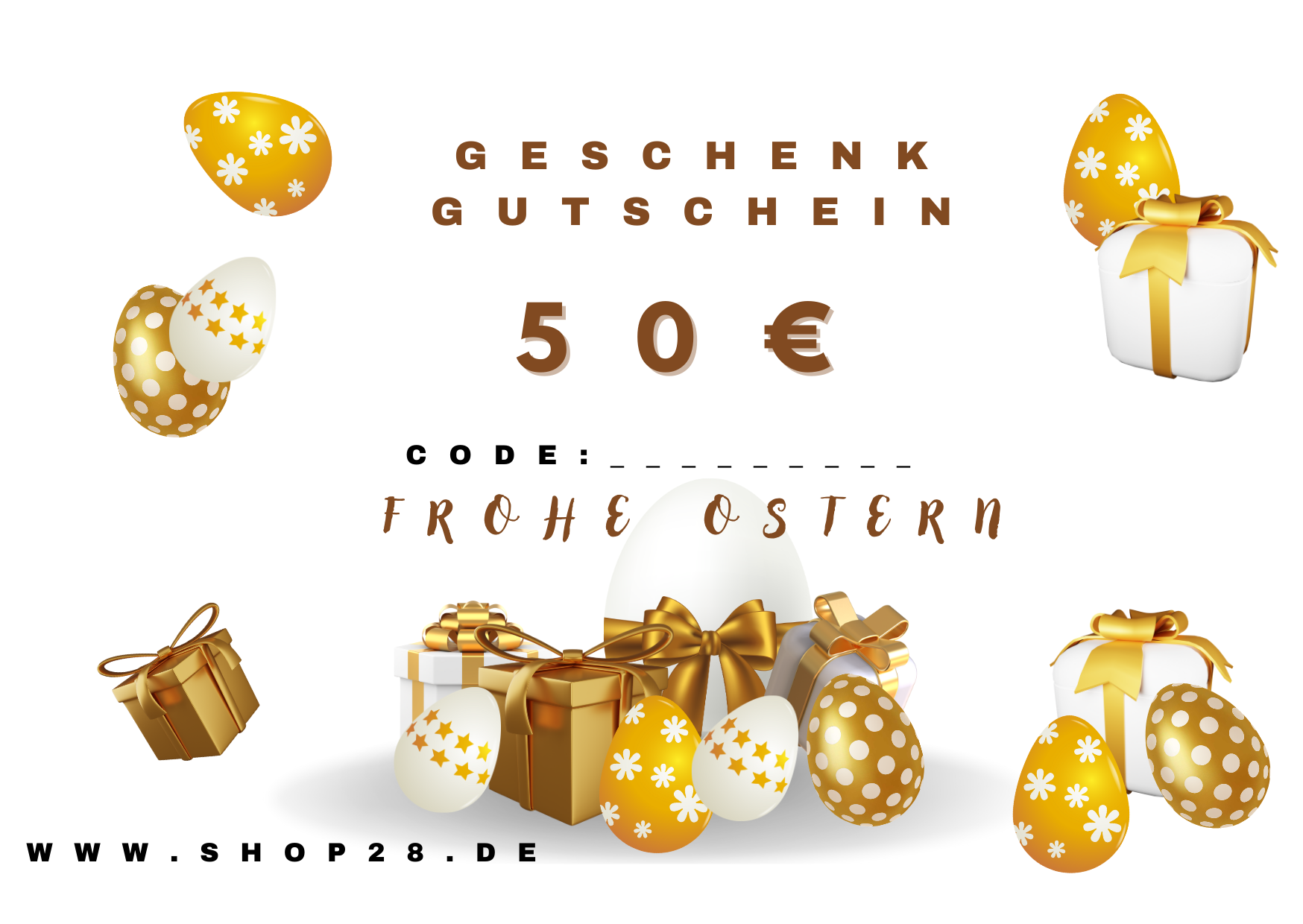 Geschenkgutschein Ostern