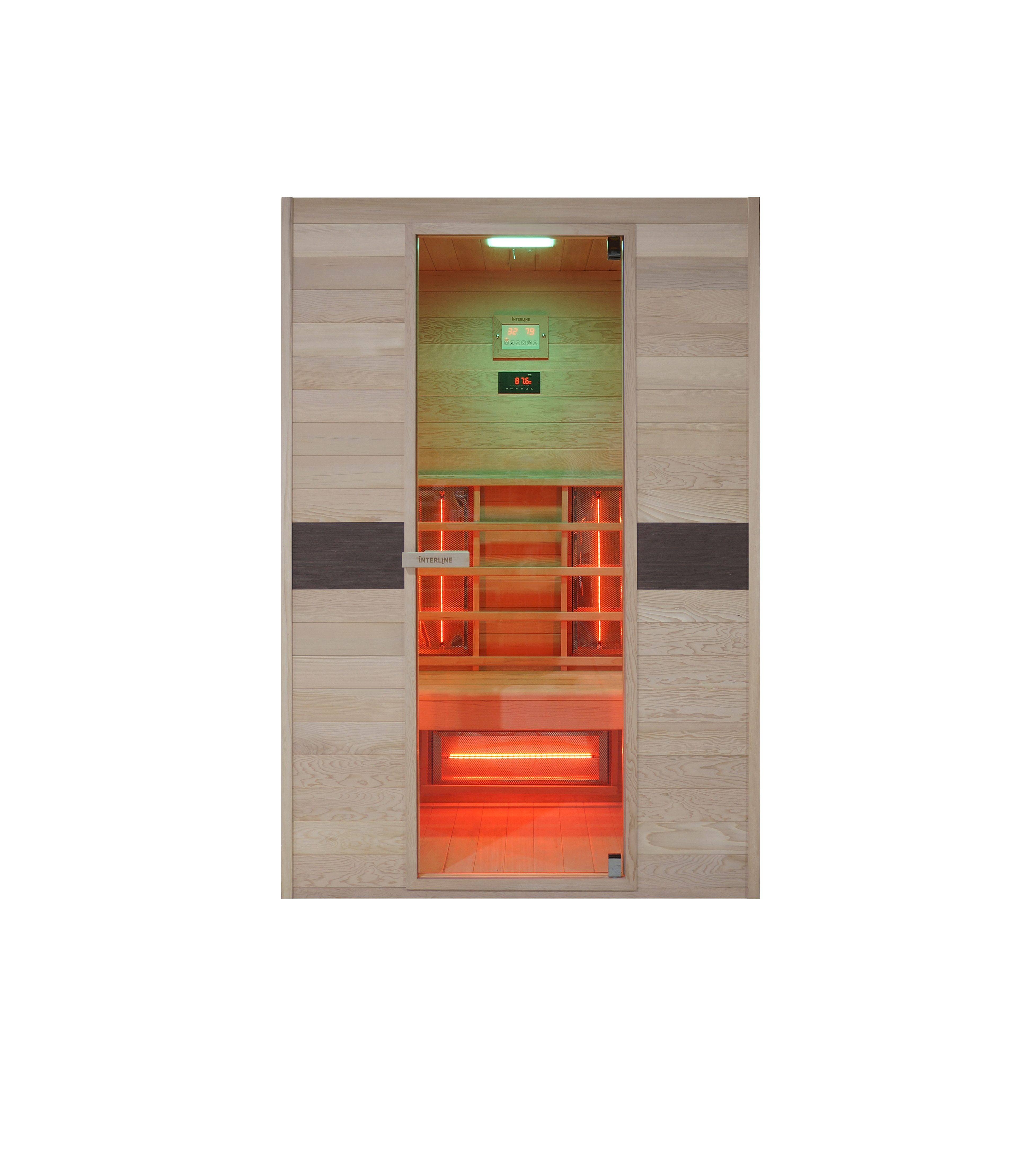 Infratotkabine RUBY 2 Personen Infrarotwärmekabine