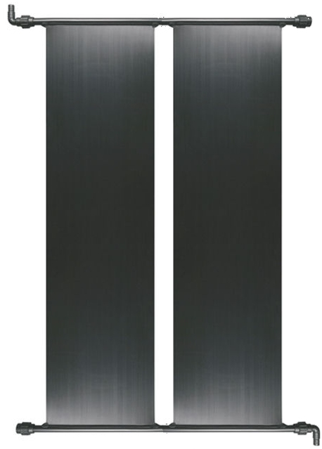 2 Stück Poolheizung Solarabsorber 1,20 m x 3,00 m