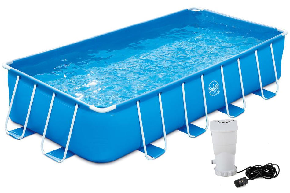 Frame-Metal-Pool-Set 4,88 x 2,44 x 1,07 m mit Filter