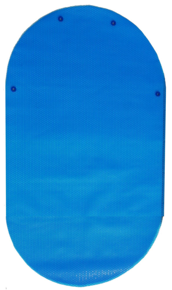 Solarplane mit Ösen oval 400 µm