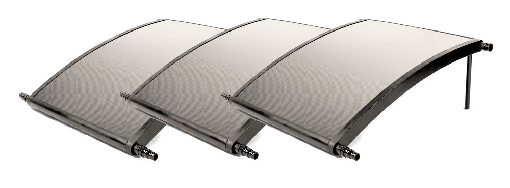 Solarabsorber Sonnenkollektor 800 3er-Set