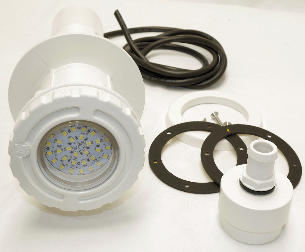 Scheinwerfer Mini LED 6W mit Wanddurchführung