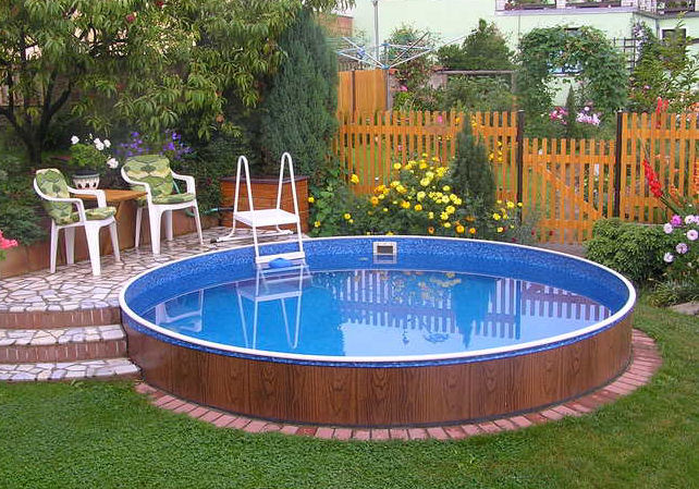 Innenfolie 4,60 x 1,10 m / 0,35 mm marmoriert