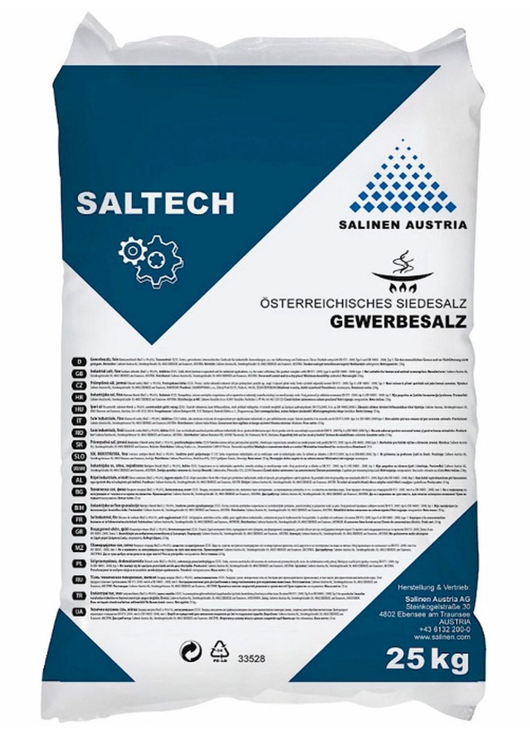 Saltech Salz für Salzelektrolyse 25 kg