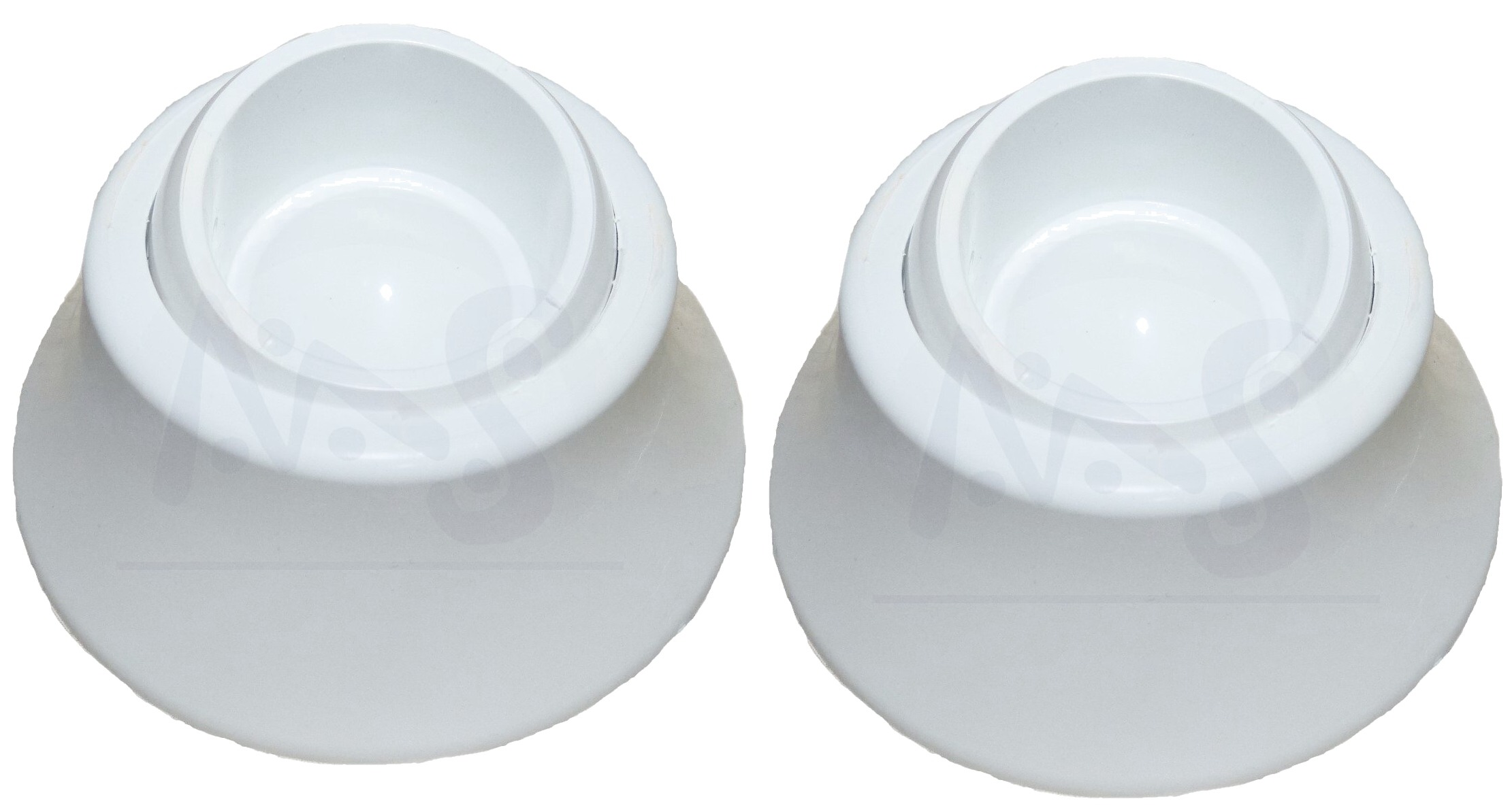 2 Stück Standfuss für Hochbeckenleiter